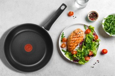 Сковорода Tefal Strength 24 см с антипригарным покрытием, алюминий