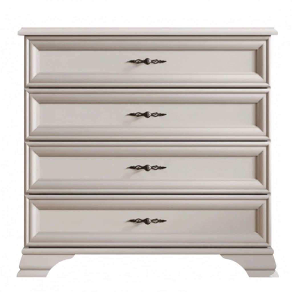 Комод Loftwood Кентуки KOM4S альпийский 94.5x44.5x90.5см белый купить,NaN