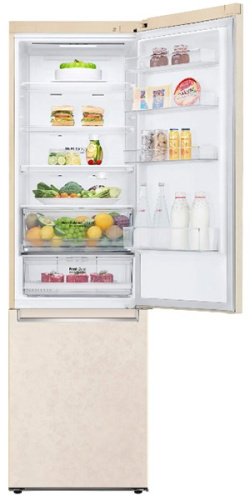 Холодильник LG GC-B509MEWM бежевый купить,0
