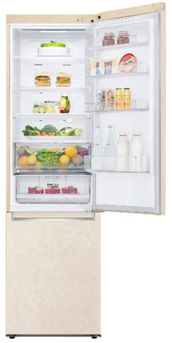 Холодильник LG GC-B509MEWM бежевый купить,NaN