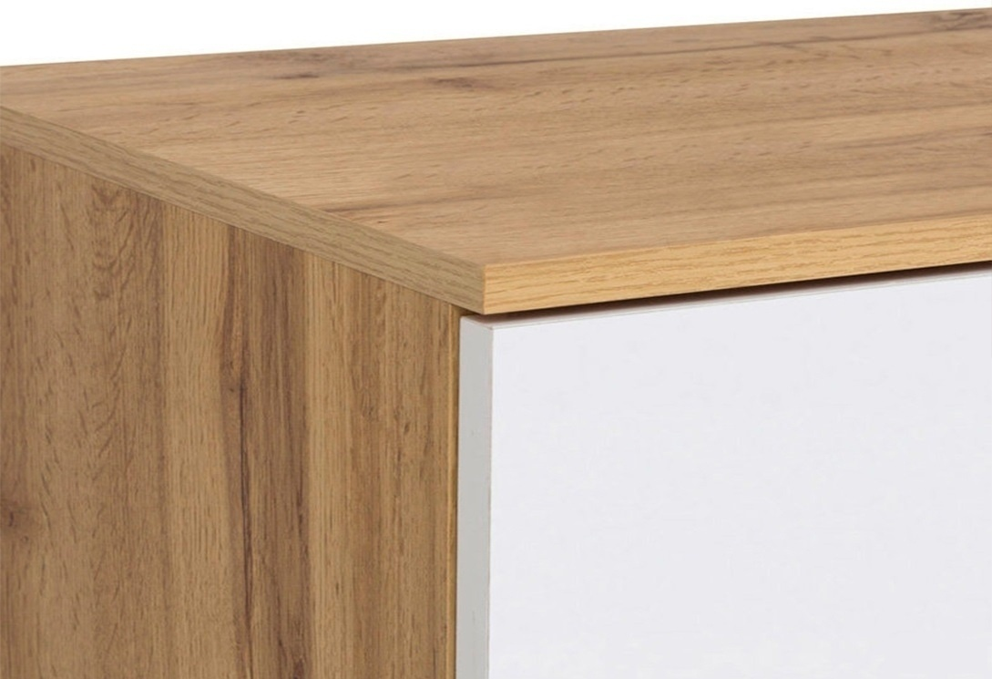 Комод Loftwood Злата 005 KOM3S тахо 95x41x86см белый купить,NaN
