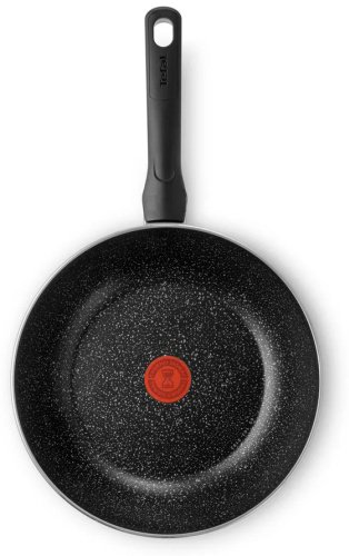 Вок Tefal Granit 28 см с антипригарным покрытием, алюминий купить,NaN