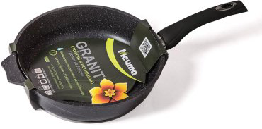 Сковорода Мечта Granit Black 24 см, с антипригарным покрытием, алюминий купить,11490