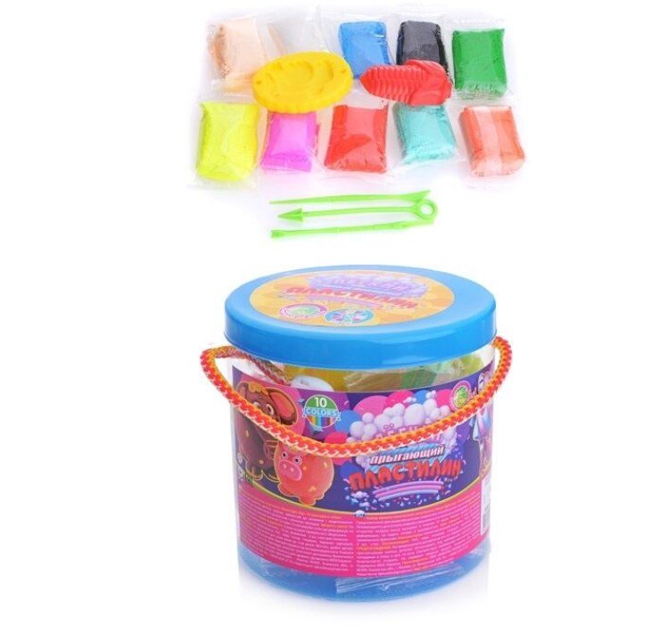 Пластилин  Moon Light Сlay ФФ70012 10 цветов купить,NaN