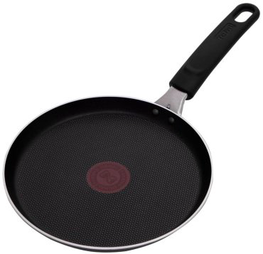 Блинная сковорода Tefal Easy Plus 22 см с антипригарным покрытием, алюминий