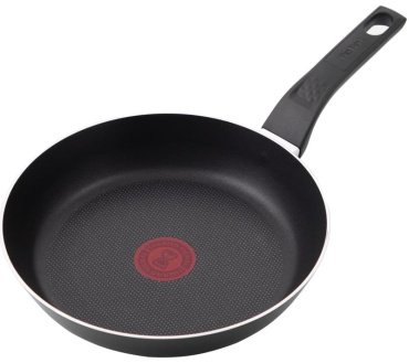 Сковорода Tefal Easy Plus 26 см с антипригарным покрытием, алюминий