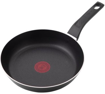 Сковорода Tefal Easy Plus 26 см с антипригарным покрытием, алюминий