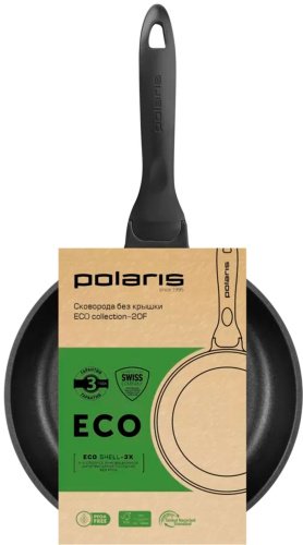 Сковорода Polaris ECO 20 см, с антипригарным покрытием, алюминий купить,13990