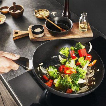 Вок Tefal Unlimited 28 см с антипригарным покрытием, алюминий купить,NaN