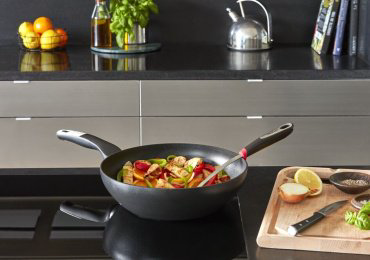 Вок Tefal Unlimited 28 см с антипригарным покрытием, алюминий купить,NaN