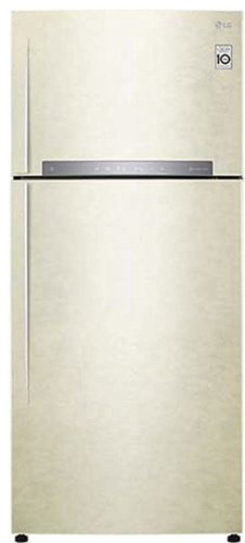 Холодильник LG GN-H702HEHL бежевый