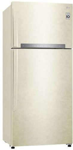 Холодильник LG GN-H702HEHL бежевый