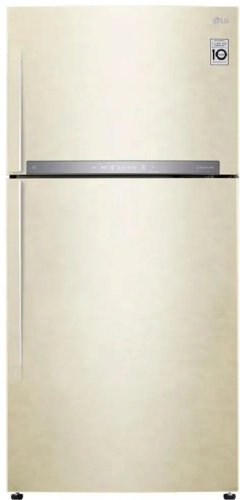 Холодильник LG GR-H802HEHL бежевый