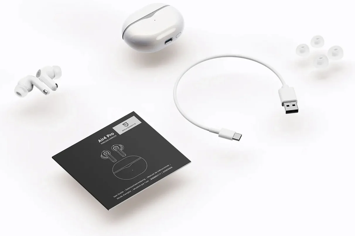 Наушники Soundpeats Air 4 Pro White