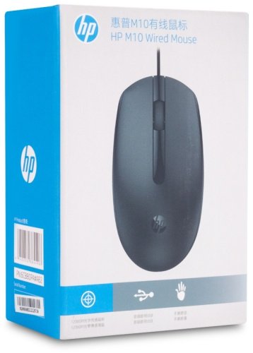 Мышь HP M10 черный купить,0