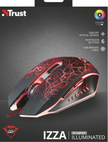 Мышь Trust GXT 105 IZZA черный - ForteMarket Мышь Trust GXT 105 IZZA черный купить,0