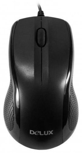 Мышь Delux DLM-388OUB Black