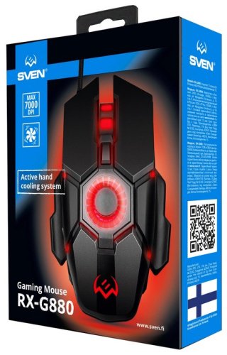 Мышь SVEN RX-G880 черный купить,0