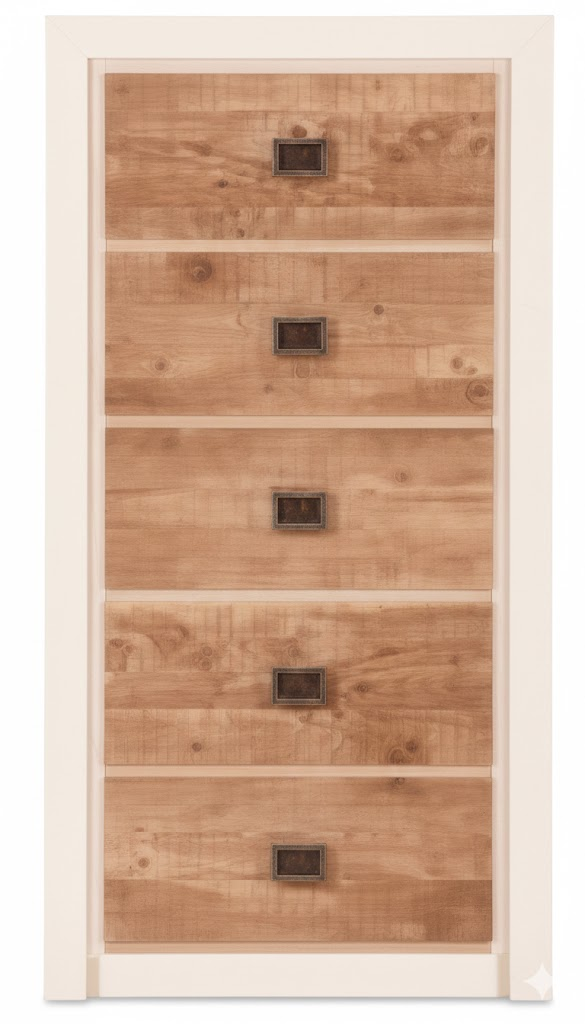 Комод Гербор Коен 58.50x40x114см бежевый купить,NaN