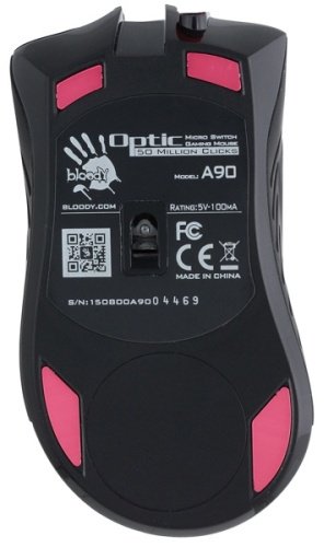Мышь A4Tech A90 Blazing черный купить,0