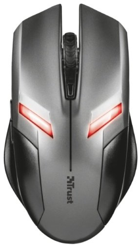 Мышь Trust Ziva Gaming Mouse 21512 серый купить,0