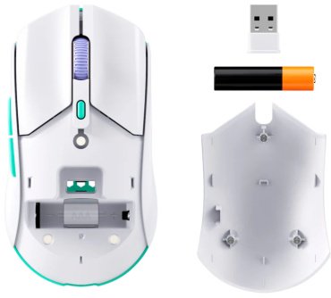 Мышь HyperX Pulsefire Haste 2 Core Wireless белый купить,0