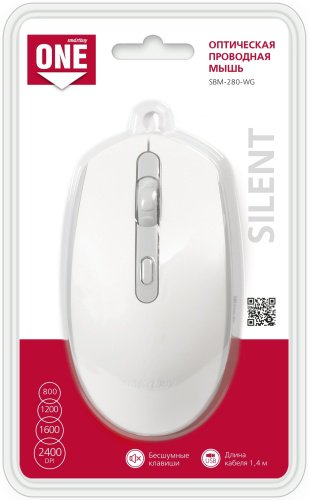 Мышь Smartbuy ONE SBM-280-WG белый - ForteMarket Мышь Smartbuy ONE SBM-280-WG белый купить,0