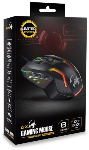 Мышь Genius Scorpion Spear Pro 31040003400 Black - ForteMarket Мышь Genius Scorpion Spear Pro 31040003400 Black купить,0