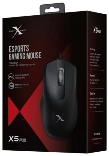 Мышь A4Tech Bloody X5 Pro черный купить,0