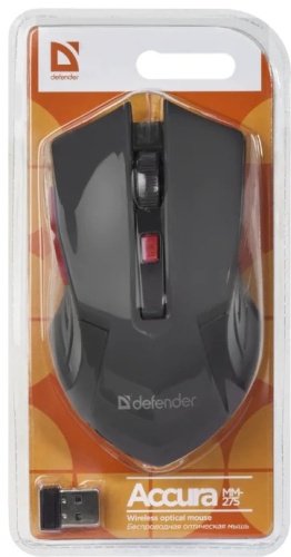 Мышь Defender Accura MM-275 черный купить,0