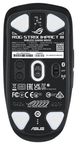 Мышь ASUS ROG Strix Impact III Wireless черный - ForteMarket Мышь ASUS ROG Strix Impact III Wireless черный купить,0