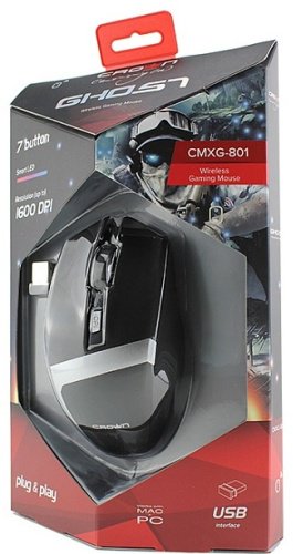 Мышь CROWN CMXG-801 черный купить,0