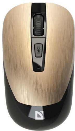 Мышь Defender Wave MM-995 52994 золотистый