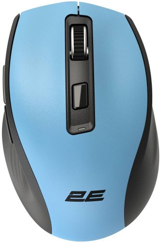Мышь 2E MF250WBL Silent WL синий