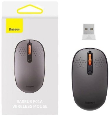 Мышь Baseus F01A B01055502833-00 серый купить,0