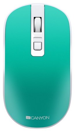 Мышь Canyon MW-18 CNS-CMSW18A бирюзовый
