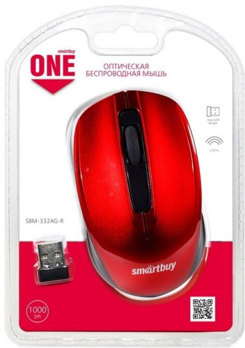 Мышь Smartbuy SBM-332AG-R красный - ForteMarket Мышь Smartbuy SBM-332AG-R красный купить,0