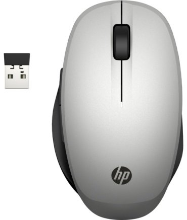 Мышь HP Dual Mode 300 6CR72AA серый