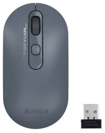 Мышь A4Tech Fstyler FG20 Grey купить,0
