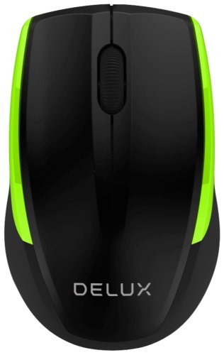 Мышь Delux DLM-321OGB Green