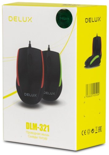 Мышь Delux DLM-321OGB Green - ForteMarket Мышь Delux DLM-321OGB Green купить,0