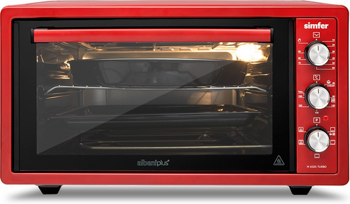 Мини-печь Simfer M4505 красная