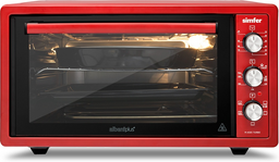 Мини-печь Simfer M4505 красная