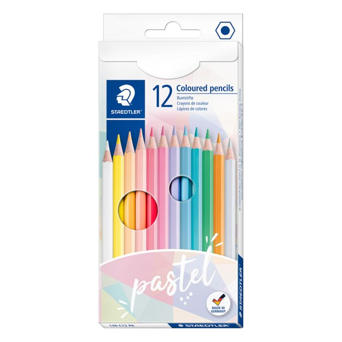 Карандаши цветные Staedtler Pastel 12 шт 146-C12-PA