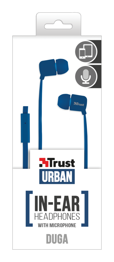 Наушники Trust Duga In-Ear синие