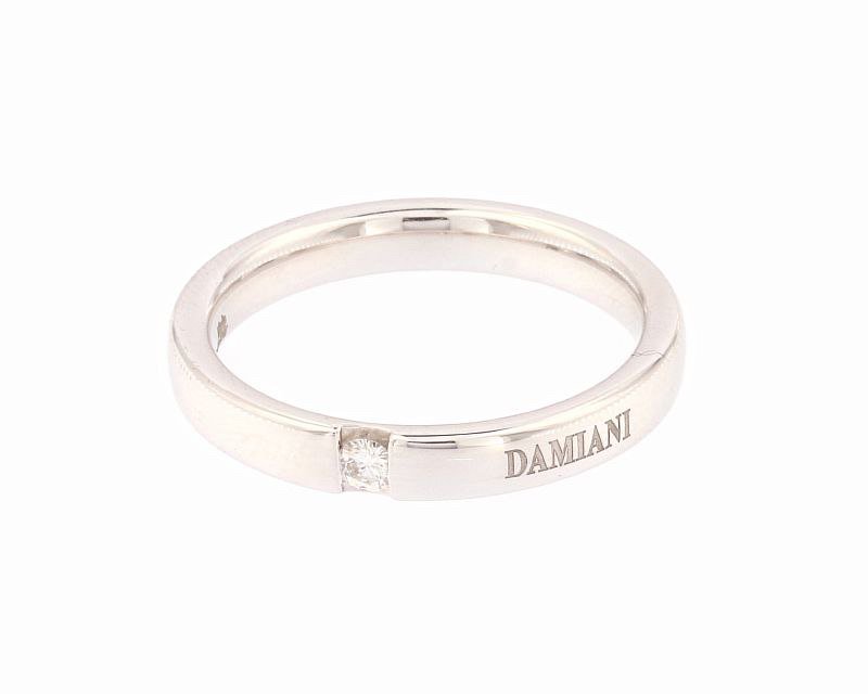 Кольцо Damiani 9462/270 д 19р 7,1гр 0,07ct. купить,NaN
