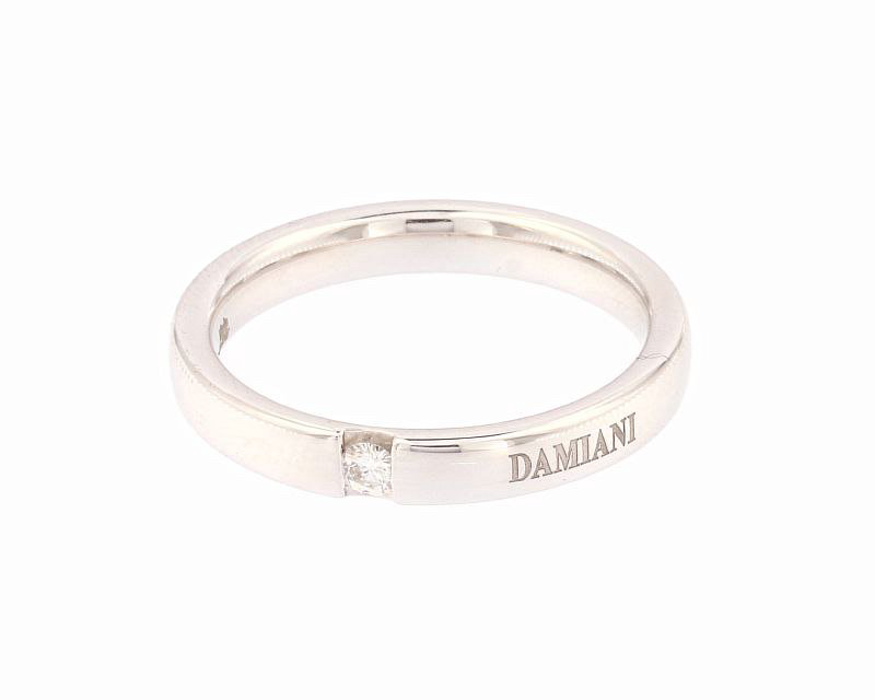 Кольцо Damiani 9462/270 д 19р 7,1гр 0,07ct. купить,NaN