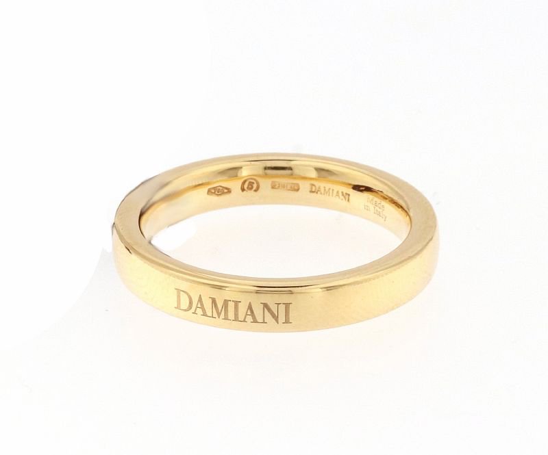Кольцо Damiani 1682* д 16,8р 6,6гр 0,07ct. купить,NaN