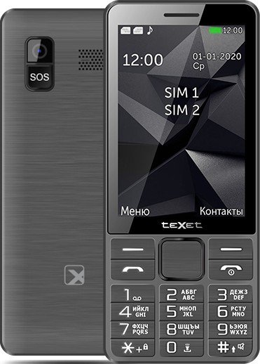 Мобильный телефон TeXet TM-D324 Grey