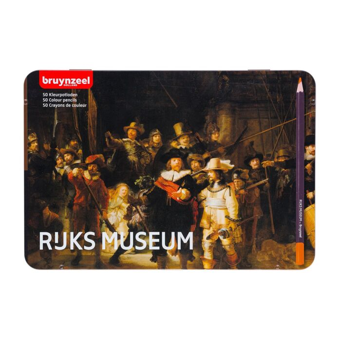 Карандаши цветные Bruynzeel Rucs Museum 50 шт 2.9 мм 63012050